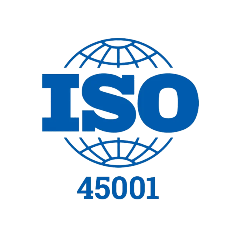 ISO 45001 Certified - Occupational Health & Safety